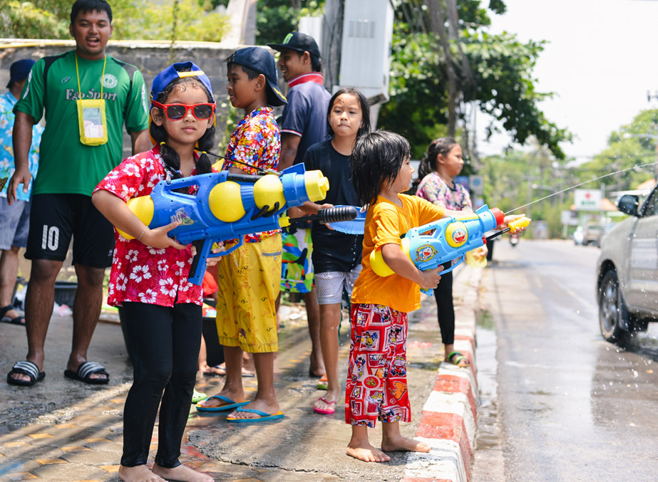 Attend the Songkran Festival