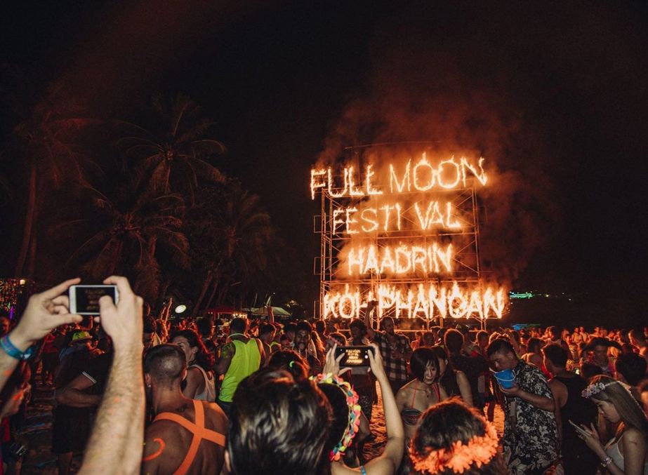 Attend a Full Moon Party in Koh Phangan
