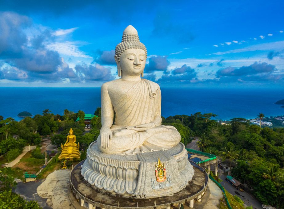 Visiting Big Buddha is a popular tourist activity in Phuket 