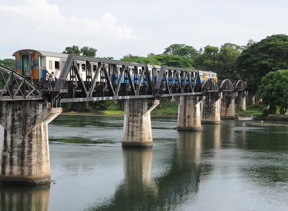 Bridge over the River Kwai - Kanchanburi Thailand